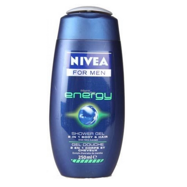 Nivea Men Energy 2in1 Shower Gel For Men 250ml 0371