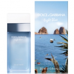 Dolce And Gabbana Light Blue Love In Capri Eau De Toilette Spray 25ml