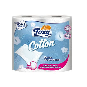 Foxy Cotton Papier Toilette 5 Couches 4 Rouleaux, Parfums de niche,  Parfums d'auteur, Cosmétique de luxe