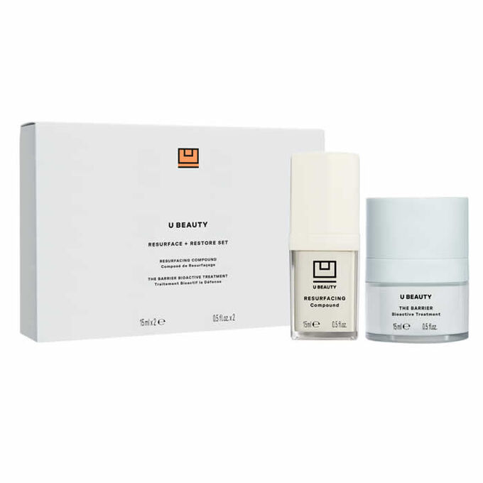 U Beauty Resurfacing Compound + The Barrier 2x15ml