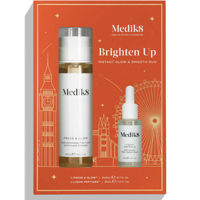 Medik8 Press And Glow 200ml + Liquid Peptides 30ml