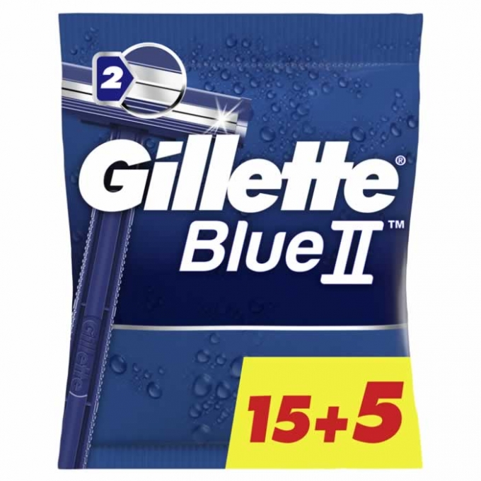 Gillette Blue II 5 pz - Il Regno dei Profumi