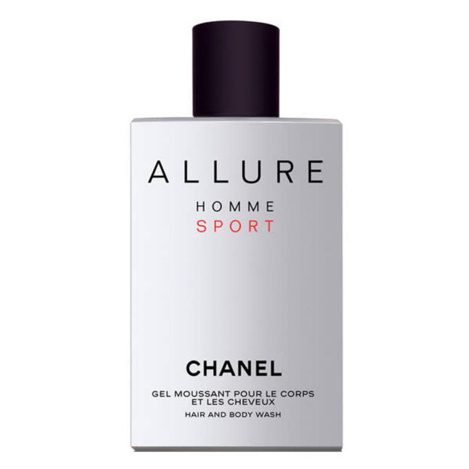 chanel allure homme hair and body wash