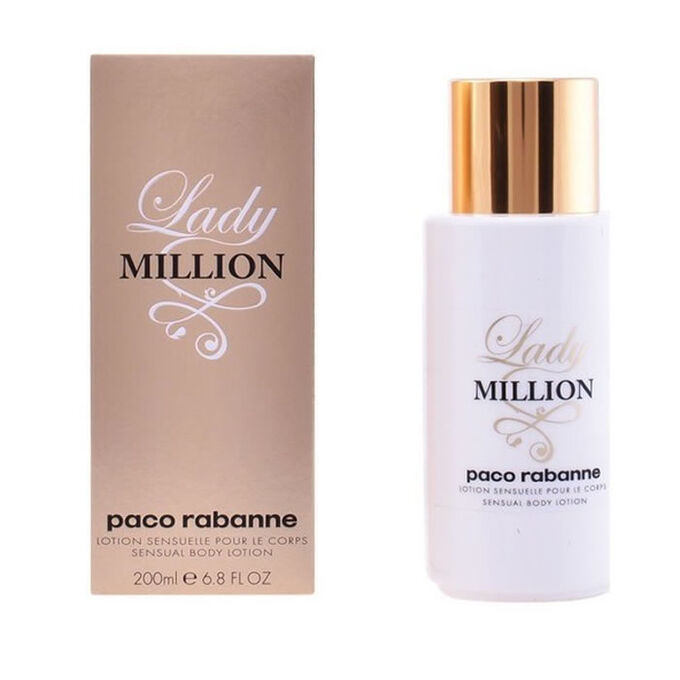 Paco Rabanne Lady Million Body Lotion 200ml | Luxury Perfumes & Cosmetics | BeautyTheShop – Exclusive Niche Store
