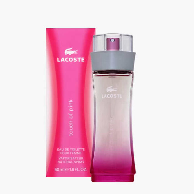 Lacoste Touch Of Pink Eau De Toilette Spray 50ml Luxury Perfume Niche Perfume Shop BeautyTheShop