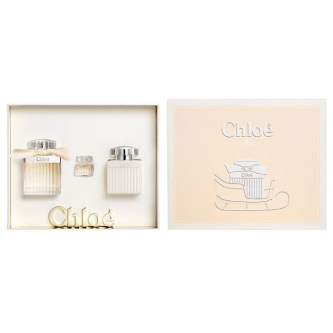 chloe by chloe 75ml eau de parfum 3 piece set