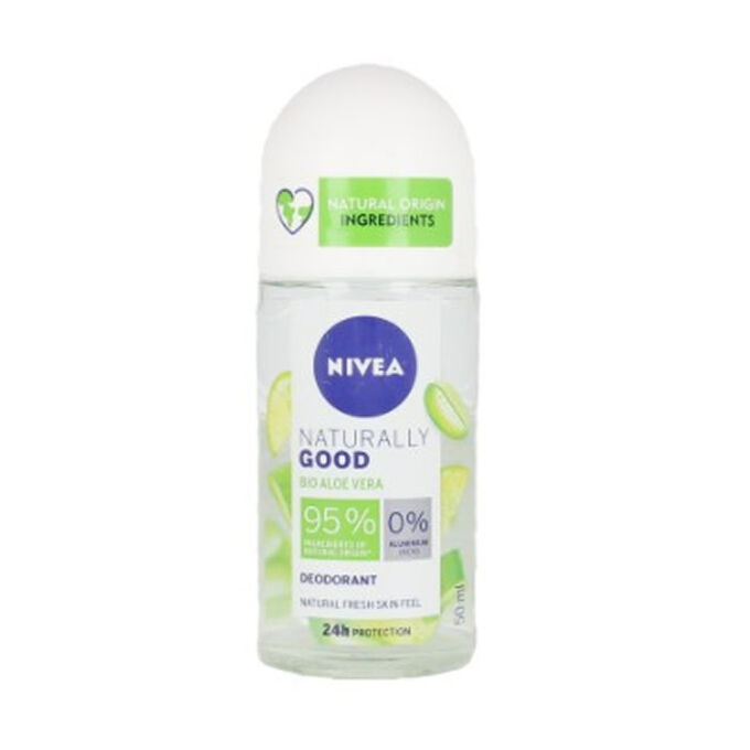 uitvinding Pak om te zetten echtgenoot Nivea Naturally Good Aloe Vera Deodorant Roll-On 50ml | Beauty The Shop -  The best fragances, creams and makeup online shop