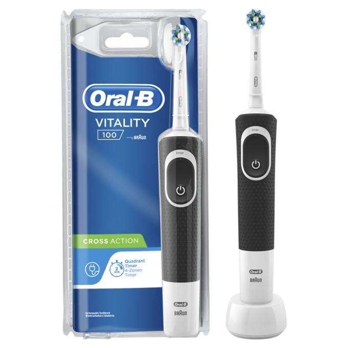 engineering vocaal boycot Oral-B Vitality 100 Cross Action Braun Electric Toothbrush | Beauty The  Shop - The best fragances, creams and makeup online shop
