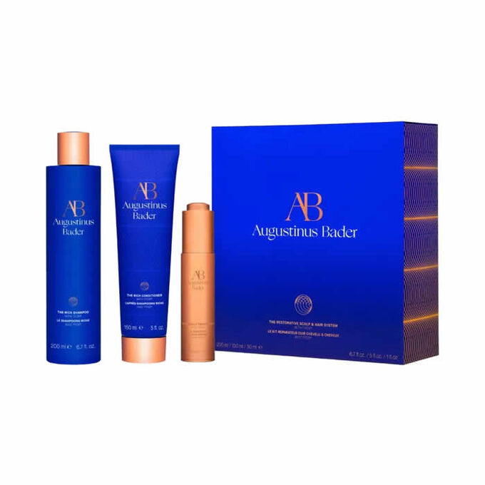 Photos - Hair Product Augustinus Bader The Restorative Scalp & Hair System Set 3 Pieces 