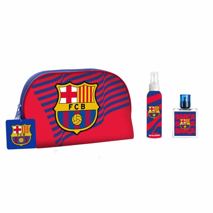 Fc Barcelona Eau De Toilette Spray 50ml Set 3 Artikel