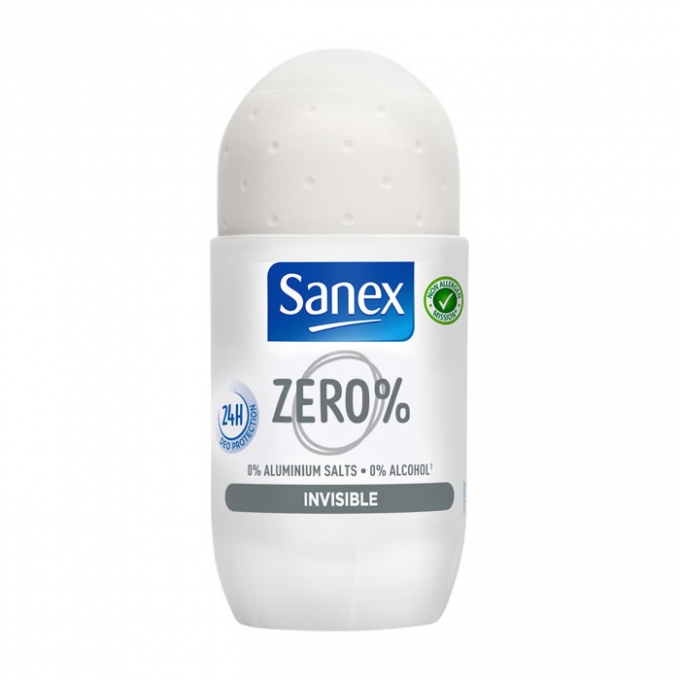 noodsituatie Trek Behandeling Sanex Zero Deodorant Invisible Roll On 50ml | BeautyTheShop -  クリーム、化粧品、オンラインショップ