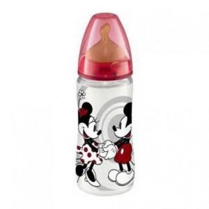 NUK BIBERON MICKEY 0-6 M LATEX TALLA M 300 ML