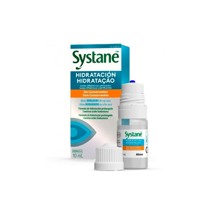 Systane Hydration Befeuchtende Augentropfen 10 ml