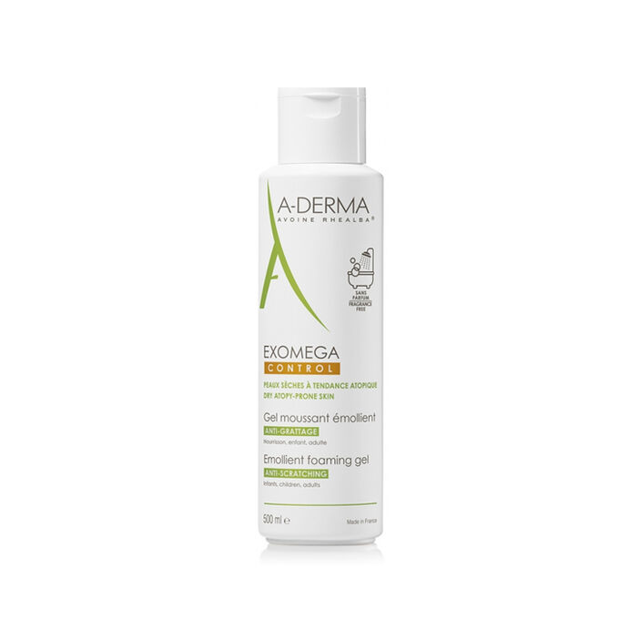 A-Derma Exomega Control Anti-Kratzer-Schaumgel 500ml