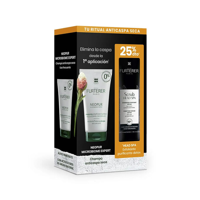 Rene Neopur Dry Anti-Dandruff Ritual Set 2 Teile 150 ml