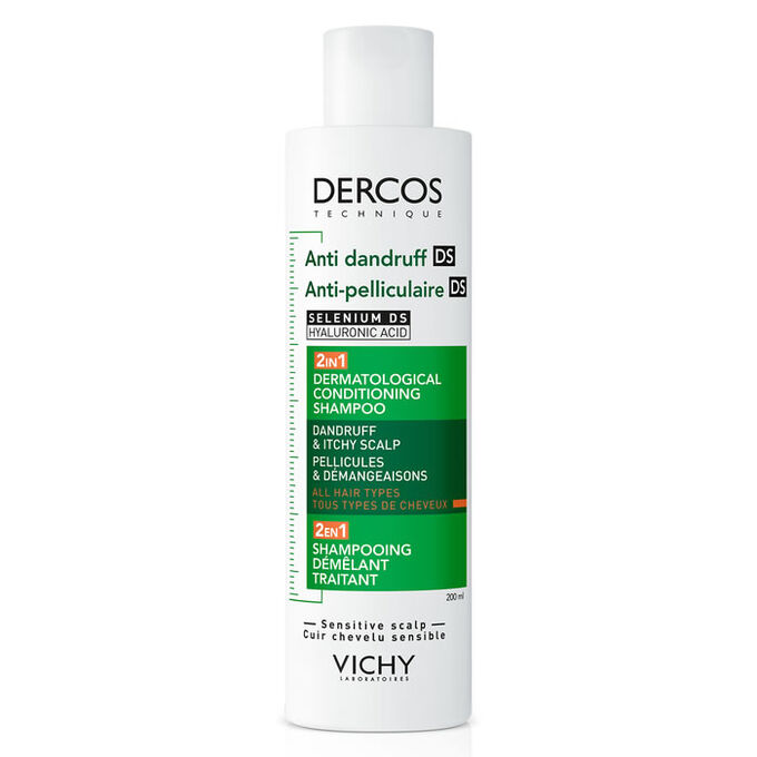 Vichy Dercos Anti-Schuppen 2 in 1 Shampoo  Conditioner 200ml