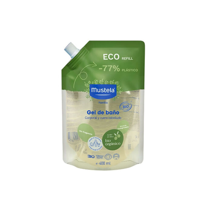 Mustela Bio Gel Shampoo Nachfüllung 400 ml