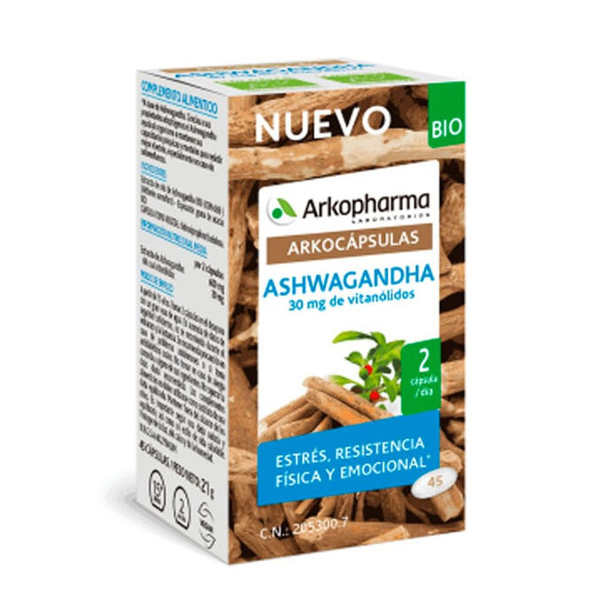 Arkocapsulas Ashwagandha Bio 45 Kapseln