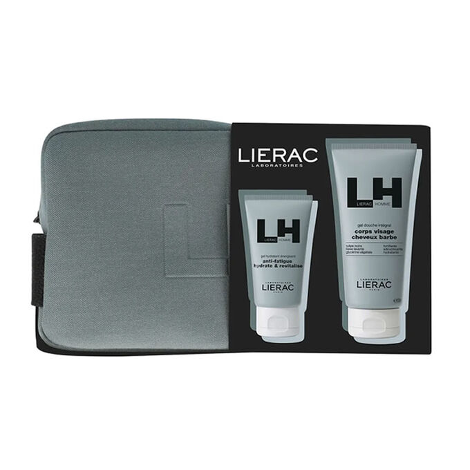 Lierac Homme Energizing Moisturizing Gel 50ml Set 3 Teile