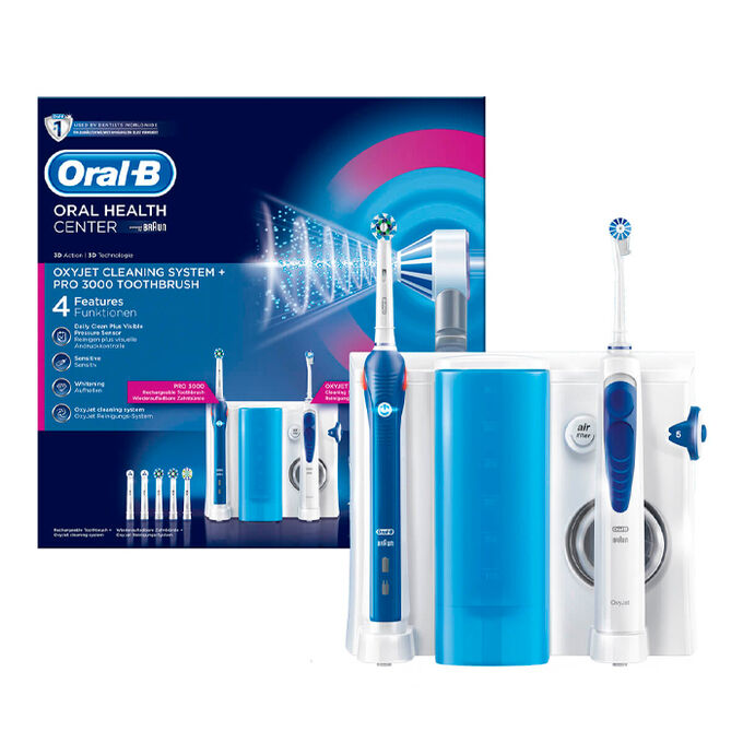 Oral-B Dental Centre Oxyjet +Pc 3000 | BeautyTheShop クリーム、化粧品、オンラインショップ