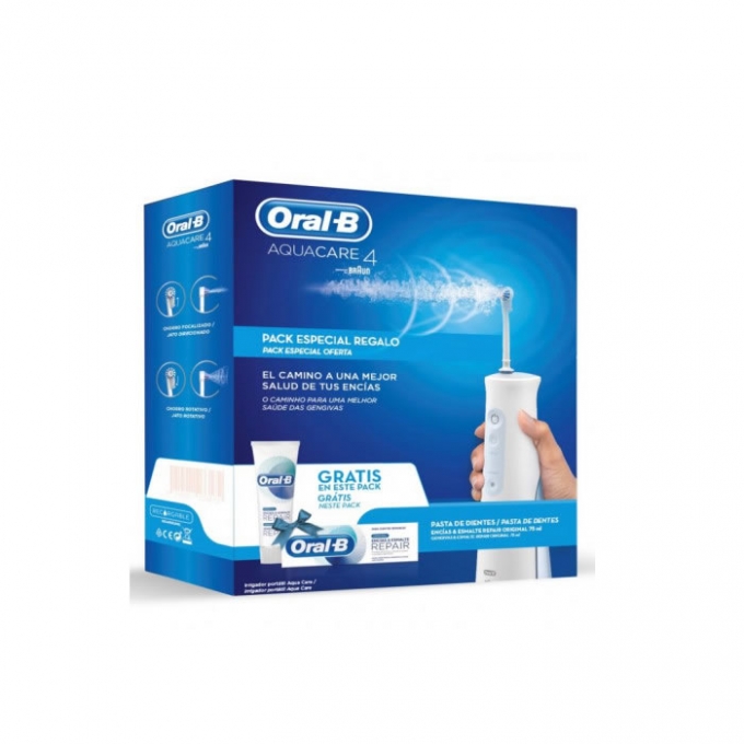 Oral B Dental Irrigator Aquacare Set 2 Pieces Beautytheshop