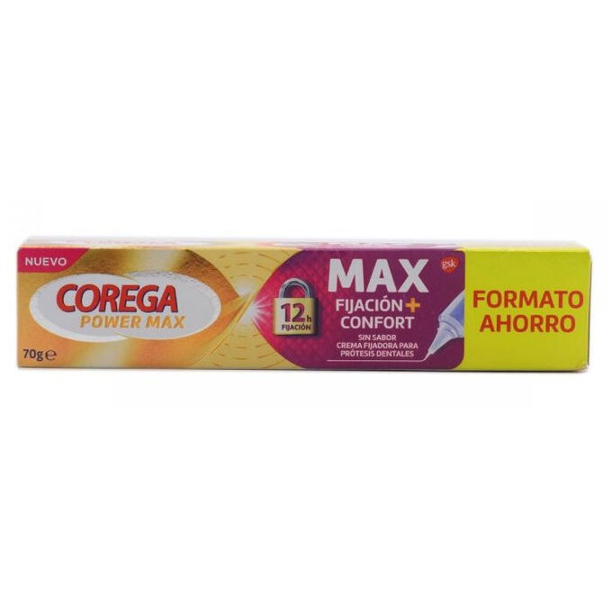 Corega Power Max Zahnprothesen-Fixierungscreme 70g