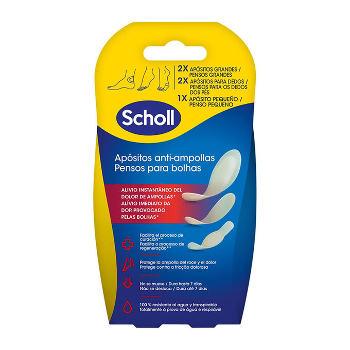 Scholl Anti-Blasen-Verbände Blister 5 Einheiten