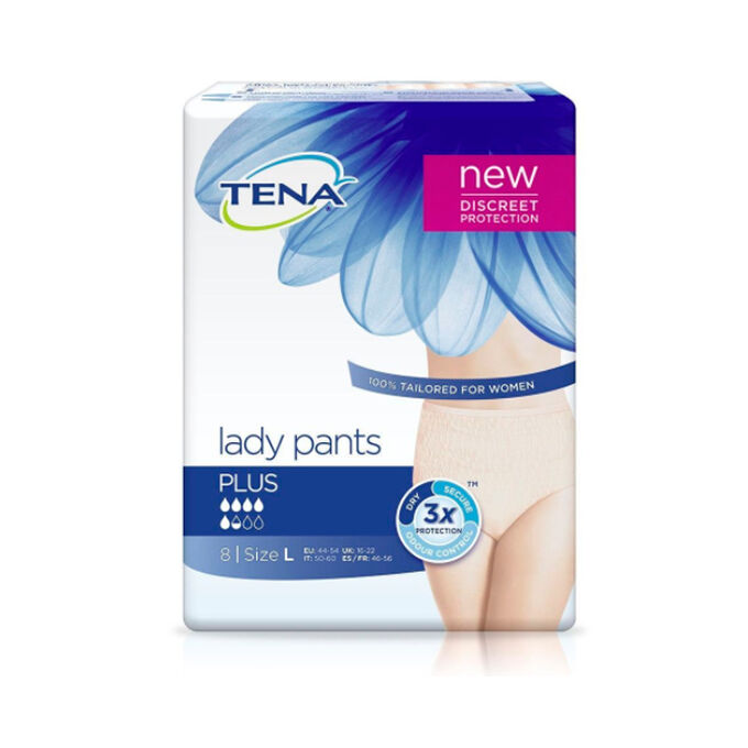 Tena Lady Pants Plus L urological briefs for women 8pcs ᐈ Buy at a good  price from Novus