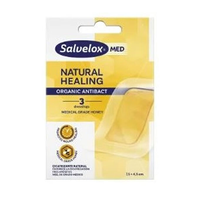 Salvelox Med Natural Healing 3 Pflaster 7 5X4 5Cm