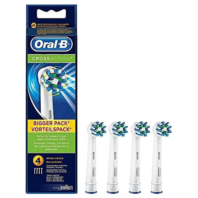 Oral-B Pro Cross Action Nachfüllpackung 4 Stück