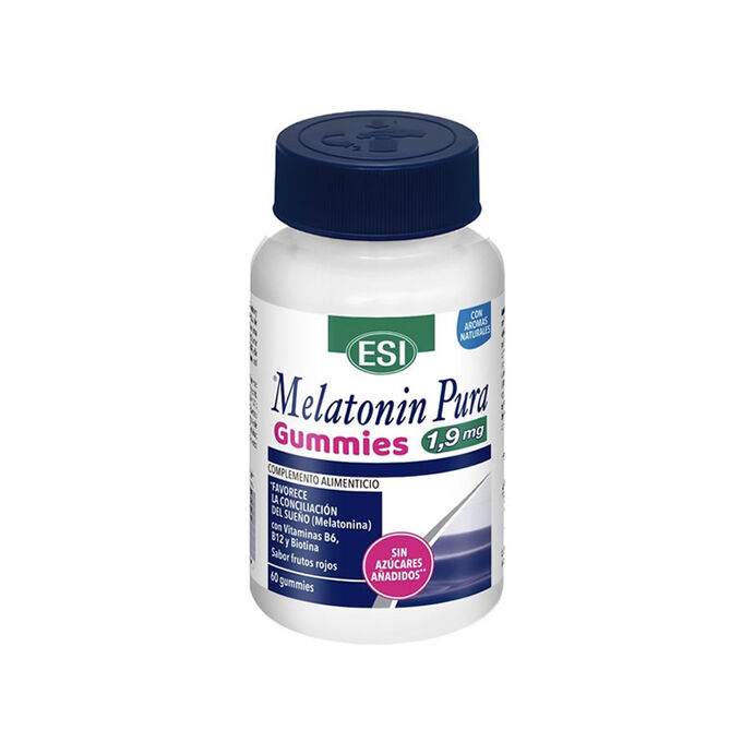 Esi Pure Melatonin 1 9 mg Gummies 60 Gummies