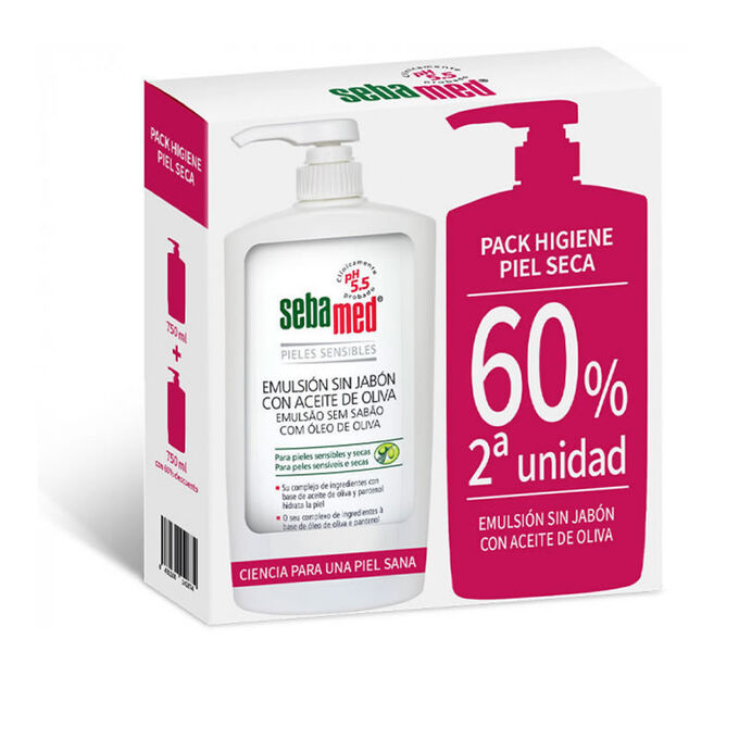 Sebamed Seifenfreie Emulsion Mit Olivenöl 750ml Duett