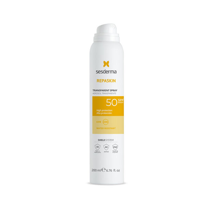 Sesderma Repaskin Transparentes Aerosol Spf50 200ml