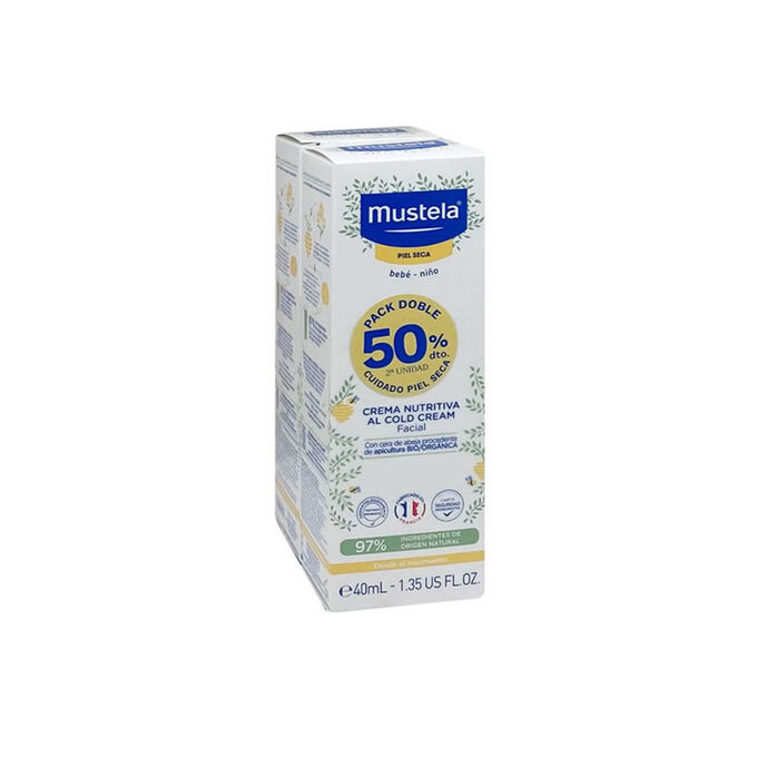 Mustela Cold Cream Gesichtscreme 2x40ml