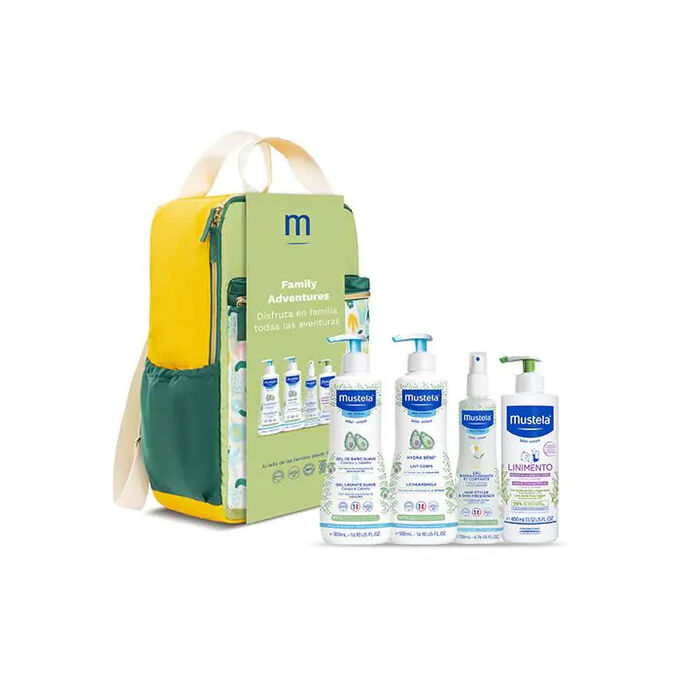 Mustela Backpack Family Pastell Set 5 Teile