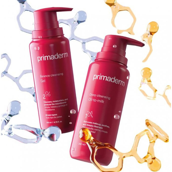 Primaderm Doppelreinigungsset Oil + Gel (Geschenk) 200 ml