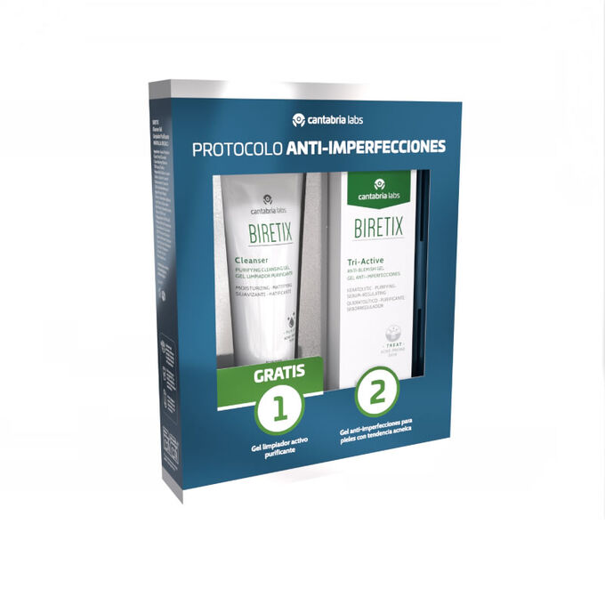 Biretix Tri-Active Protocol Anti-Imperfection 50ml Set 2 Teile