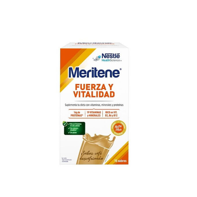 Meritene Strength And Vitality Kaffeegeschmack 15x30g