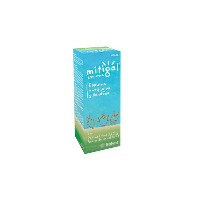 Mitigal Espuma Antipiojos y Liendres (100 ml)