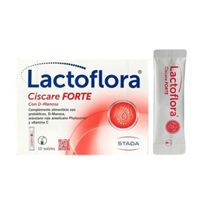 Lactoflora Ciscare Forte 10 Beutel mit D-Mannose und Probiotika