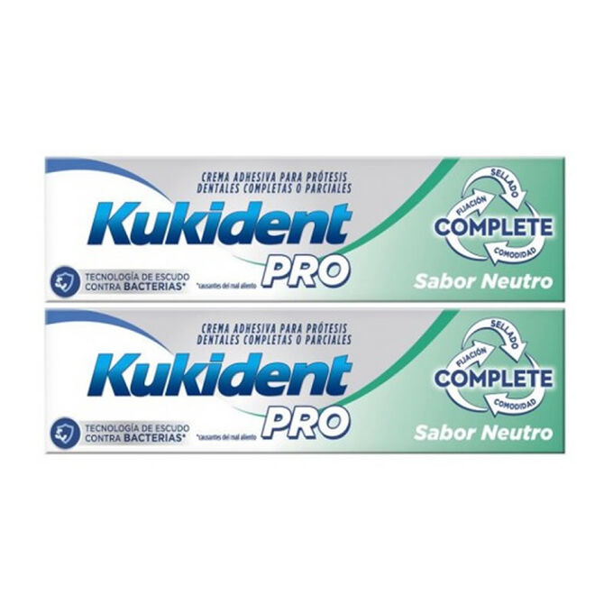 Kukident Pro Komplett Neutraler Geschmack Doppelpack 2x47g