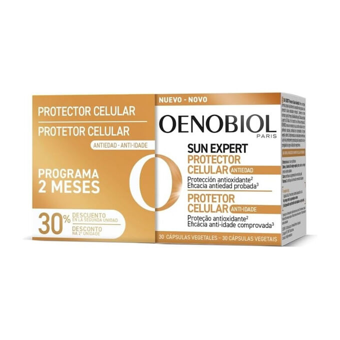 Oenobiol Sun Expert Zellulärer Anti-Aging-Schutz 60 Kapseln